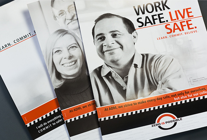 Three ADM Safety Brochures